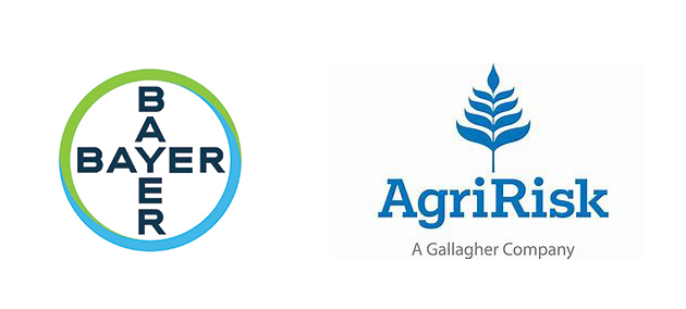 Bayer and Agririsk logos
