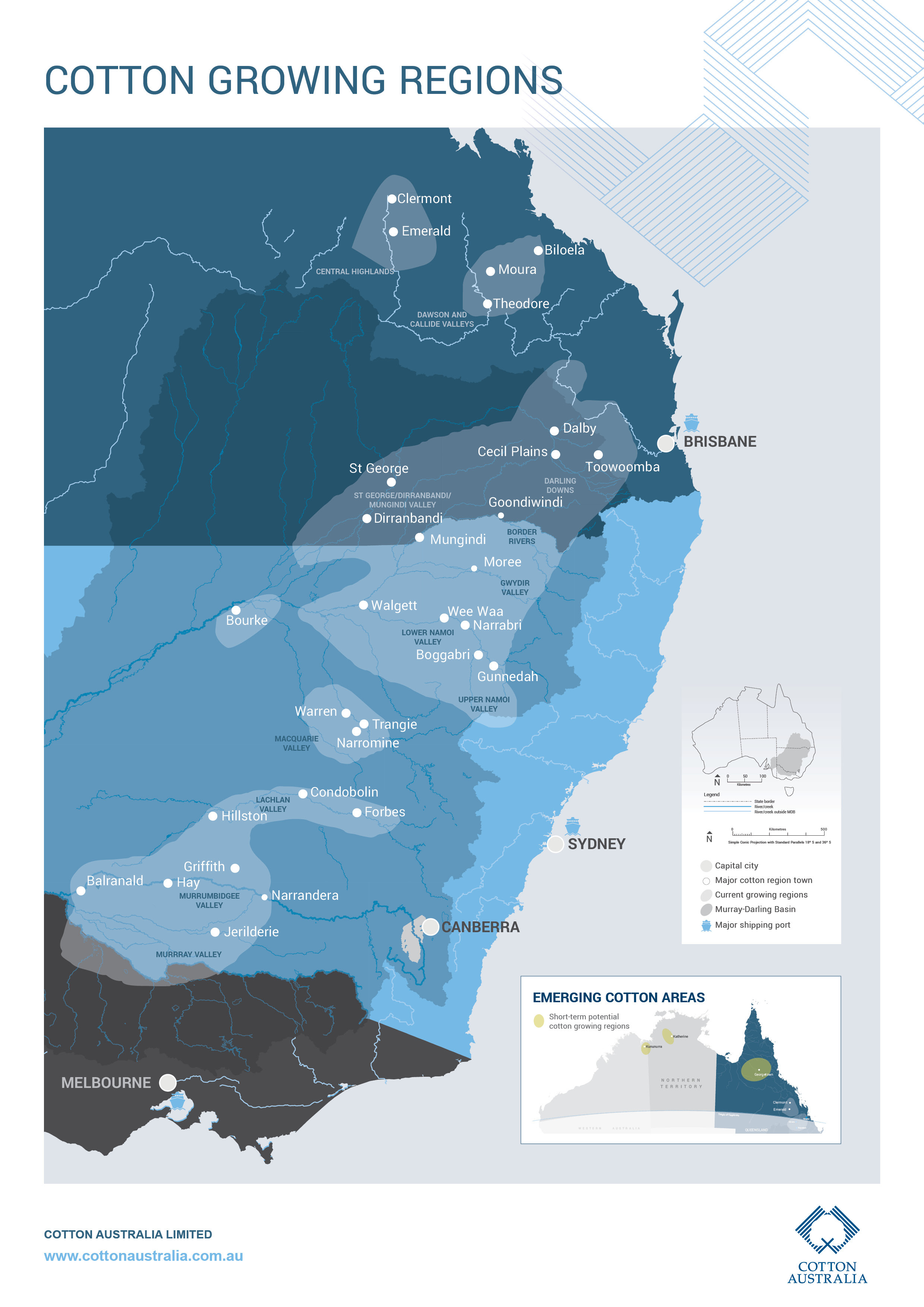 Cotton Australia  World cotton history