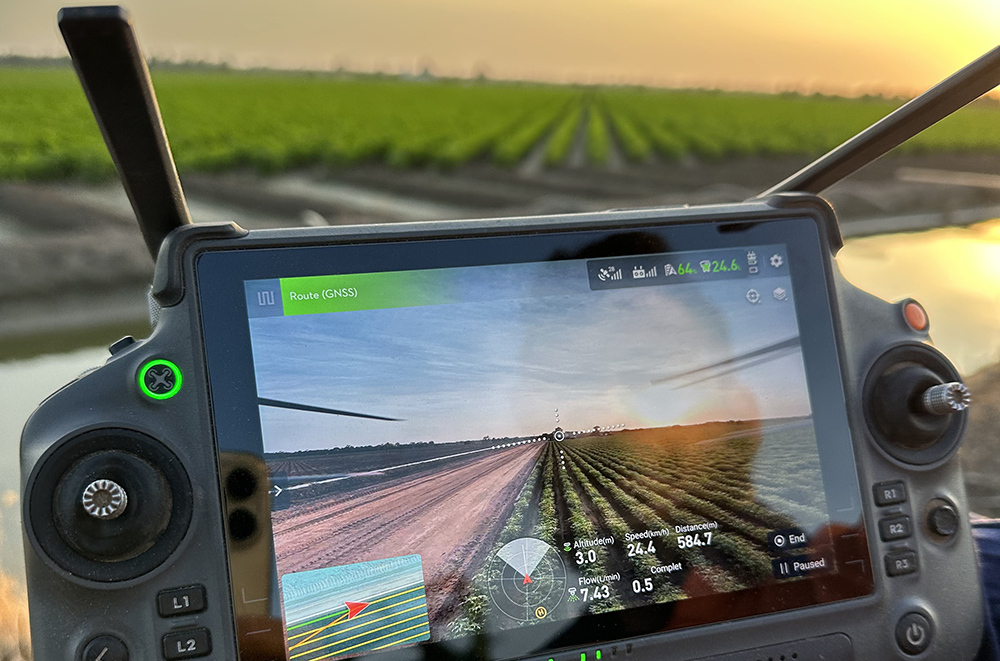 Aaron Kiely adopted drone use on farm to find a smarter, more flexible way to tackle the challenges of farming
