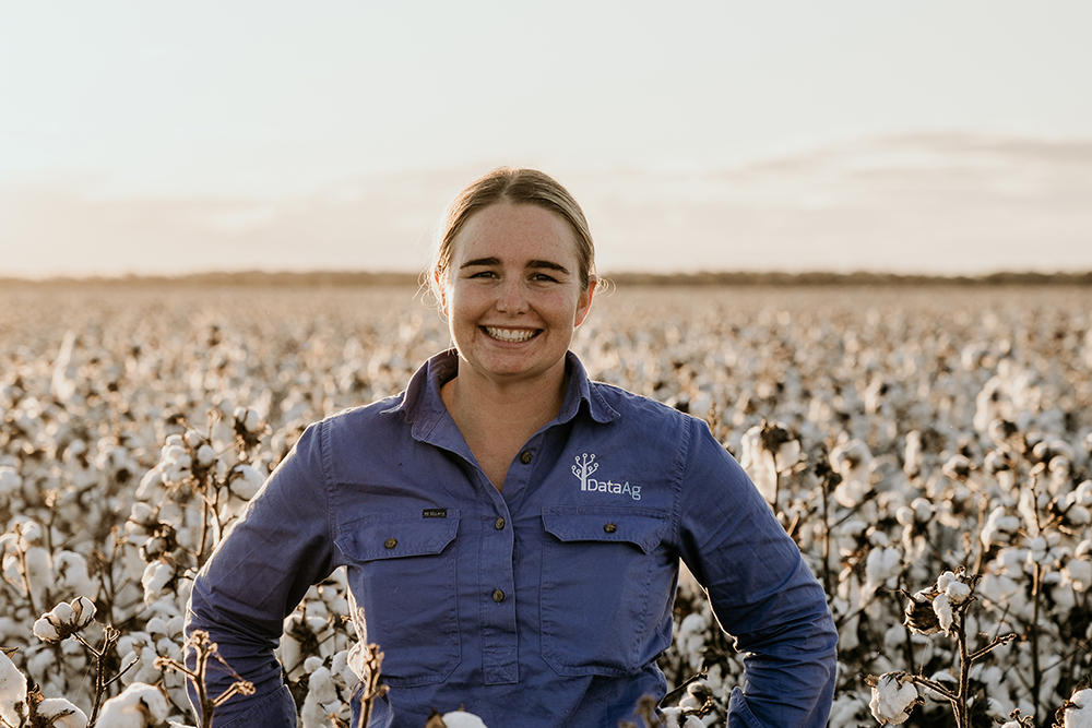 Grace Griffiths - Grower, agronomist and GIS specialist with Digital Ag Technologies, Goondiwindi
