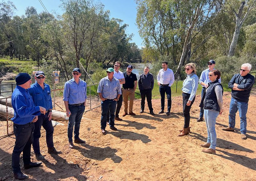 The board visited Murrumbidgee Irrigation