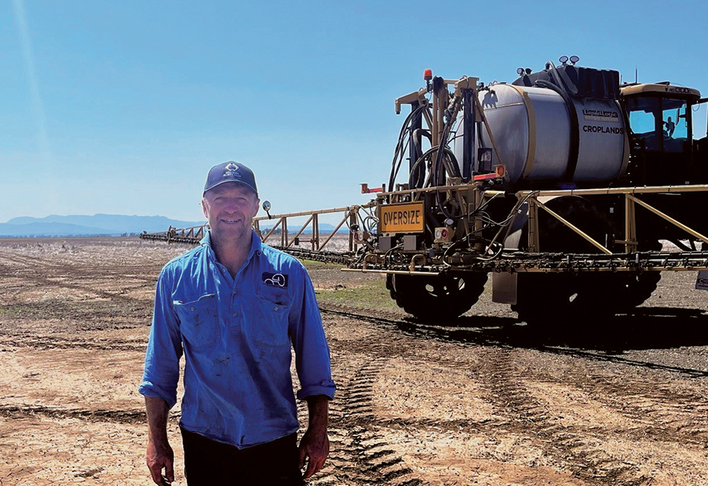 Ian Gourley, President of the Dryland Cotton Research Association