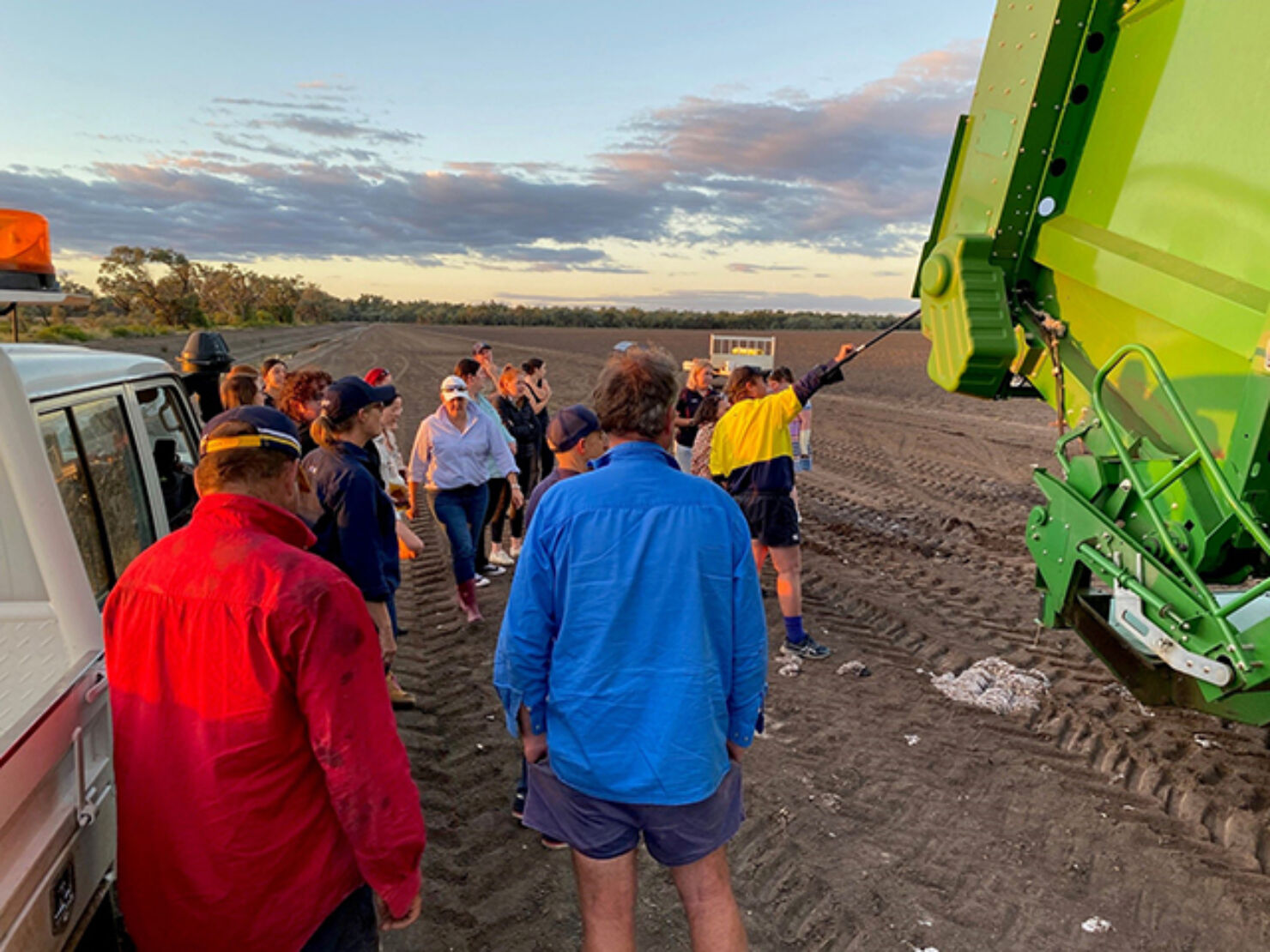 Seeing the picker was a highlight for the group