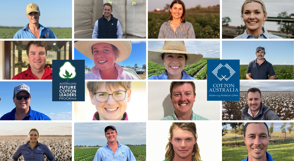 2024 Australia Future Cotton Leaders Program participants.