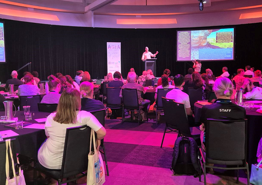 The National Conference of the Australian Geography Teachers Association was held in Darwin this week