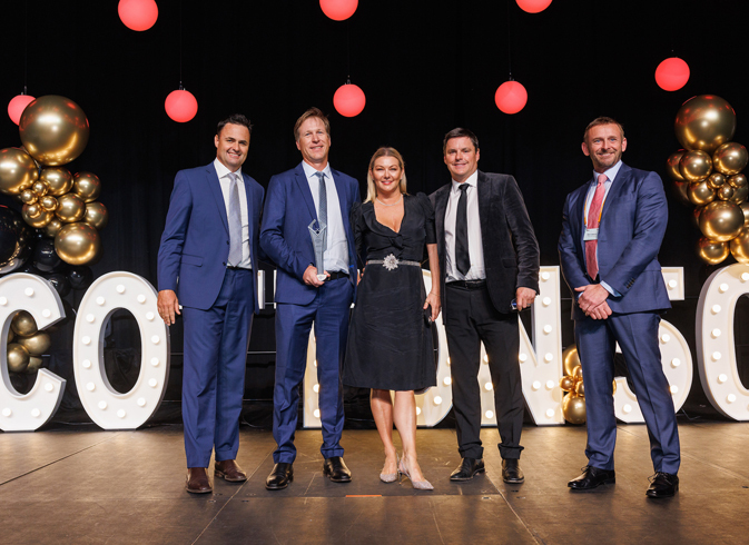 PHOTO: The Sundown Pastoral team at the 2022 Cotton Grower of the Year awards.