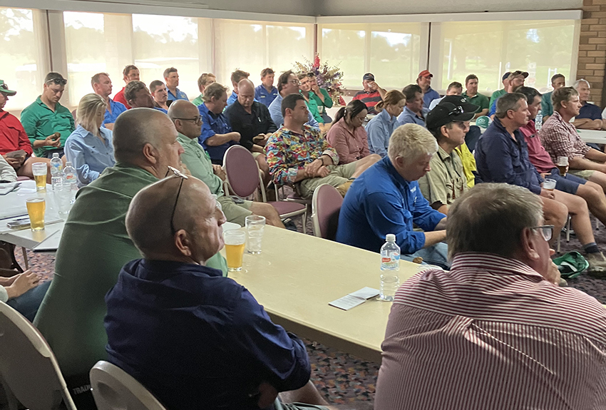 57 growers and industry members attended the event