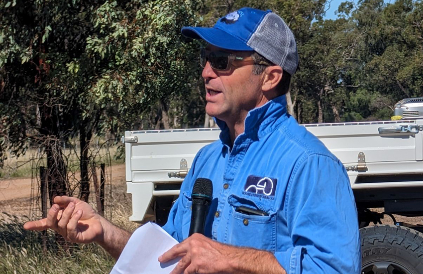 Narrabri cotton grower and President of the Dryland Cotton Research Association’s (DCRA) - Ian Gourley