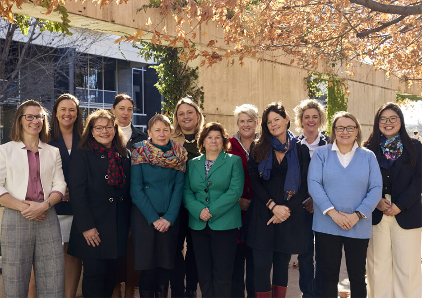 The 2024 program cohort included Cotton Australia Policy Officer Jennifer Brown (centre)