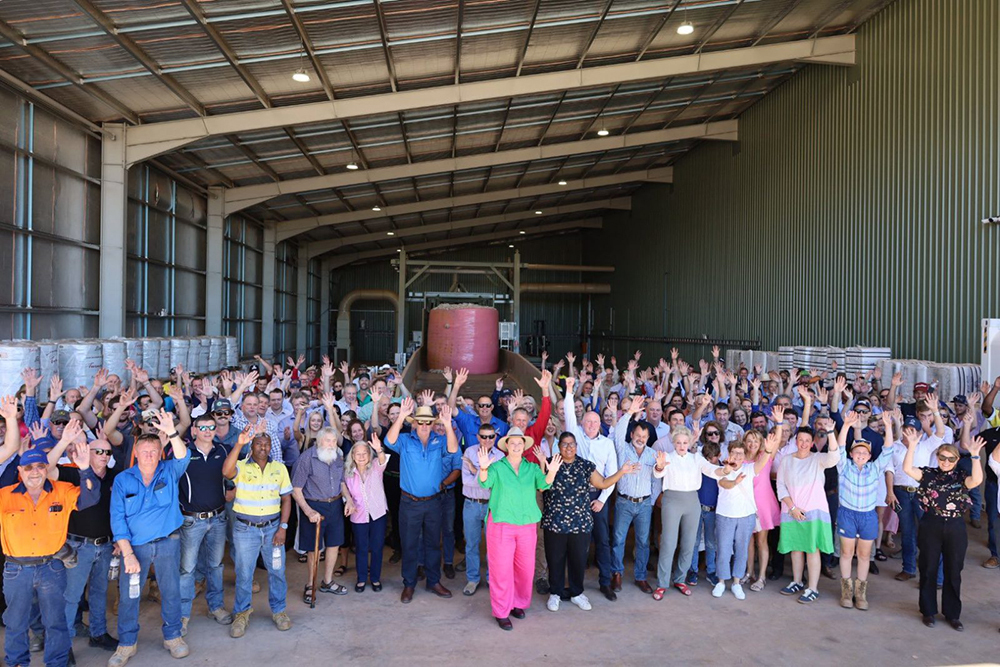 Celebrations at the Gin opening. Photo Courtesy of Regional Development and Kimberley Minister Stephen Dawson