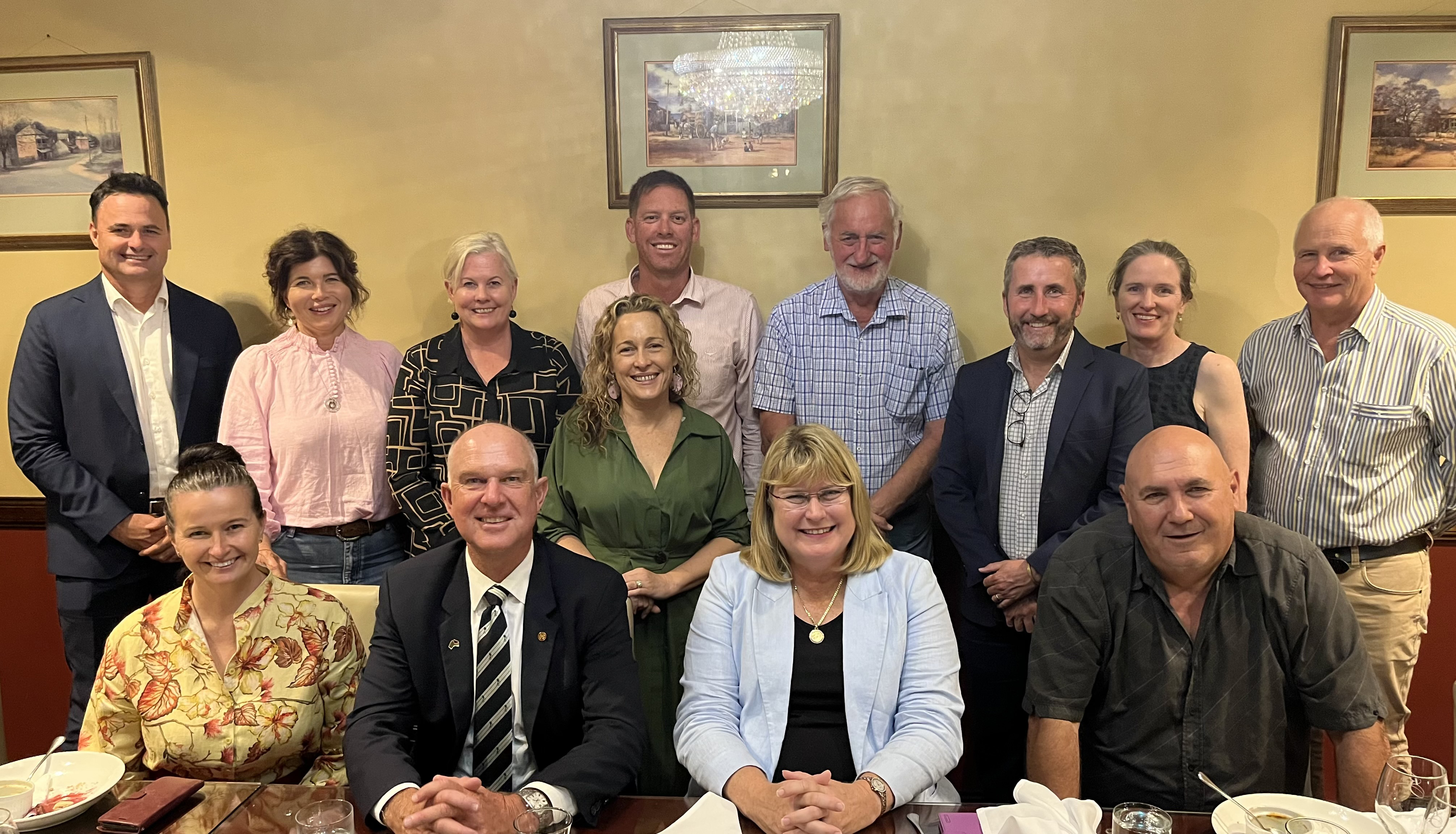 Queensland Farmers’ Federation (QFF) event with with Minister for Agriculture Tony Perrett and Minister for Water Anne Leahy