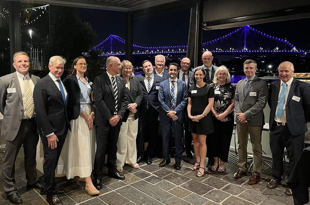 Hosted by Cotton Australia Chair Liz Stott, dinner guests included Queensland Premier David Crisafulli as well as wide cross-section of Ministers, Assistant Ministers, the Speaker, local members, Cotton Australia staff and Queensland Farmers’ Federation CEO Jo Sheppard.