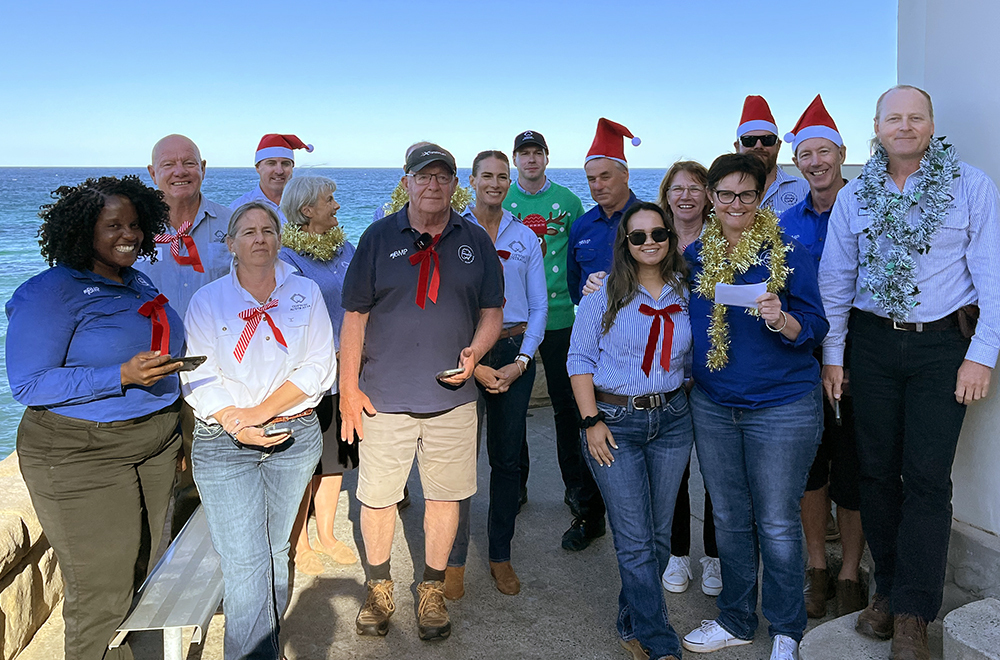 The CottonInfo Regional Extension Officers and Cotton Australia Regional Managers got into the Christmas spirit at the General Meeting.