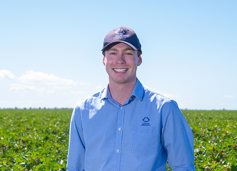 Cotton Australia’s Southern NSW Regional Manager Tom Mannes