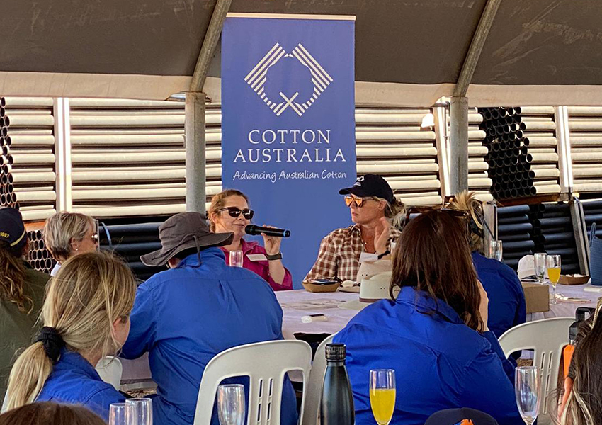 Simone is actively involved in Wincott - representing Women In Cotton in Northern Australia